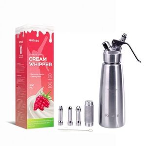 Rotass Stainless Steel Cream Whipper